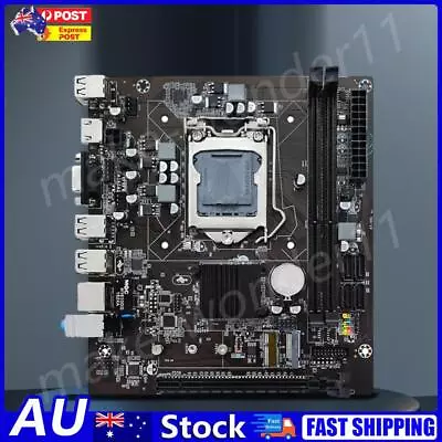 H61 M-ATX Mainboard 1600MHz USB 2.0 Desktop Motherboard DDR3 LGA1155 For I3 2130 • $41.35