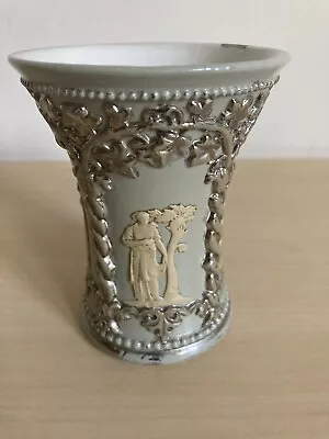 Antique German Villeroy & Boch Mettlach Vase Classical Figures 1860-70th • $65