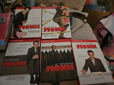 Monk - Season 5 (DVD 2007 4-Disc Set) • $24.99