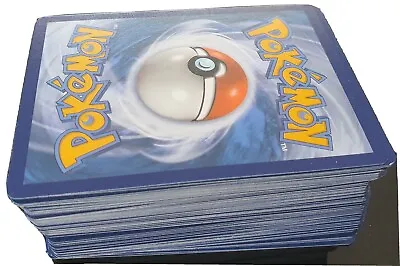 $6.99 • Buy 50 Pokemon Cards Bulk  ** Rare And Reverse Holo Cards Guaranteed **No Duplicates