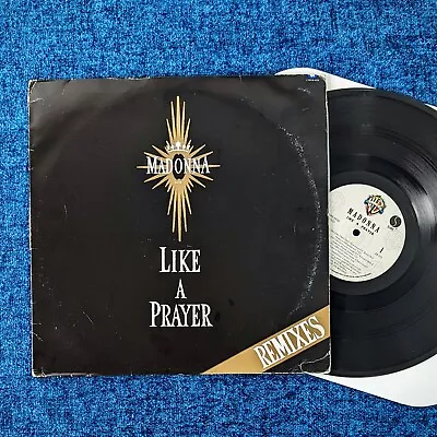 MADONNA LIKE A PRAYER MEXICO 12'' PROMO VINYL SIRE 1989 Starburst • $225