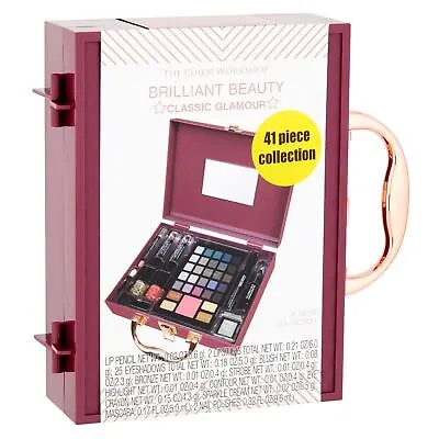 The Color Workshop Brilliant Beauty Classic Glamour 41 Pc Makeup Kit Pink Case • $9.59