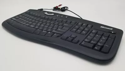 Microsoft Comfort Curve Ergonomic Keyboard 2000 V1.0 1047 Wired - TESTED WORKS • $19.99