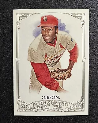 #311 BOB GIBSON 2012 Topps Allen & Ginter St. Louis Cardinals SP Card • $3.99