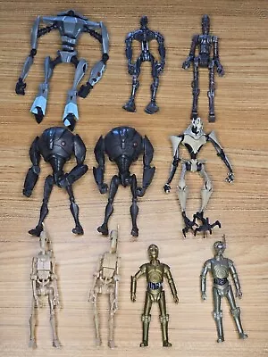Star Wars Clone Wars Droid Action Figure Lot • $65