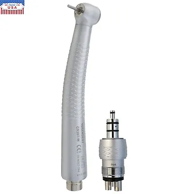 US COXO Dental High Speed Handpiece 4 Hole Turbine Sinol Quick Coupling CX207-W • $63.99