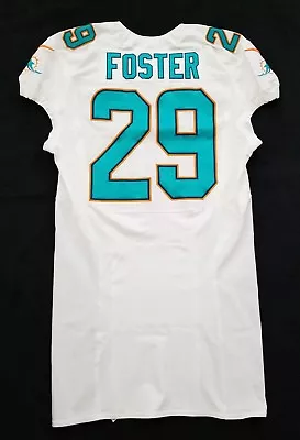 #29 Arian Foster Of Miami Dolphins NFL Game Issued Road Jersey - 04958 • $274.95