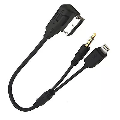 1xCar AMI MDI MMI MP3 3.5mm AUX Cable Adapter IPod IPhone Interface Fits Audi VW • $12.99