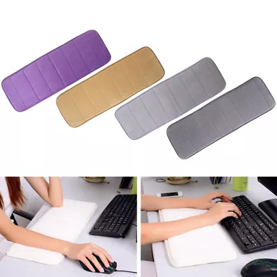 Cotton Keyboard Pad Ultra Memory Sweat-absorbent Anti-slip For Office Desktop • £4.33