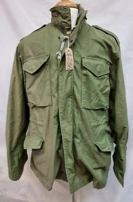 £99.95 • Buy Genuine Alpha Industries US Olive Green OG 107 M65 Combat Jacket Medium/R #236