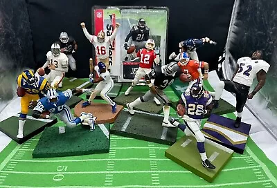 McFarlane NFL Football HOF Sports Figures - Pick From: Elway Deion Payton Brady • $30