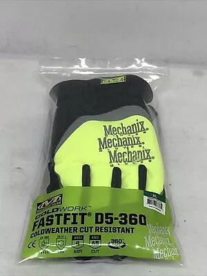 Mechanix Wear Gloves XL Coldwear Fastfit D5-360 Coldweather Cut Resistant • $18