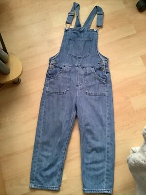 £3.99 • Buy Next Girls Denim Dungarees Age 6 Years 