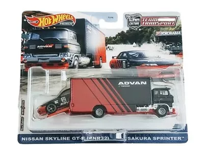 Hot Wheels  Car Culture Team Transport NISSAN SKYLINE GTR R32 ADVAN  • $49.95