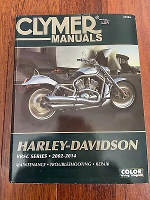$54.99 • Buy Clymer Harley Davidson 2002-2014 V-Rod VRSC Motorcycle Repair Manual M426