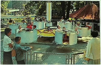 Hershey Park Kiddieland Amusement Park Ride Children Postcard • $4