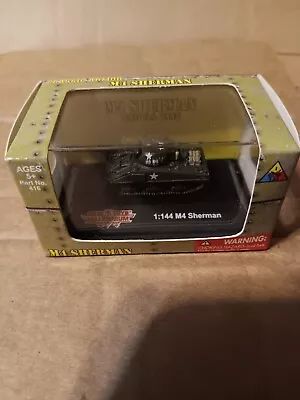 Miniature Toy M4 Sherman Tank 1:144 Scale • $0.99