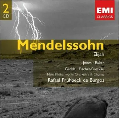 Mendelssohn: Elijah (EMI Classics 2004) Rafael Fruhbeck De Burgos 2 CDs MINT!! • £7.99