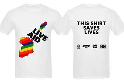 Vintage Live Aid T Shirt 1985 New • $19.99