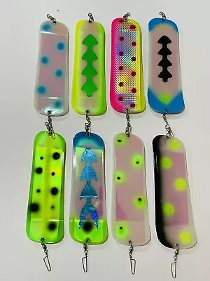 Custom 11  Salmon Flasher Attractor Bundle Lot 35 • $67.99