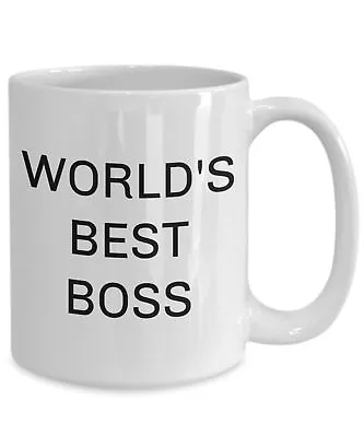 The Office World's Best Boss Dunder Mifflin Coffee Mug Gifts Scranton 11 Or 15oz • $26.99