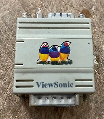 ViewSonic Macintosh DB-15 Male To VGA Female Adapter Model: VMAC-1 • $35