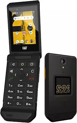 Brand New Cat S22 Flip (16GB) 2.8  Touchscreen Android 11 4G LTE GSM Unlocked • $64.77