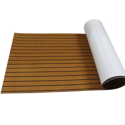 6MM EVA Foam Teak Marine Boat Sheet Flooring Mat Yacht Carpet Decking 240*90cm • £39.99