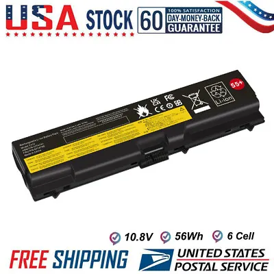 6 Cells Battery For Lenovo Thinkpad T410 T420 T510 T520 W510 W520 SL410 SL510 PC • $12.95