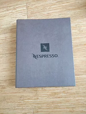 Nespresso Brown A5 Paper Folder 2-Ring Binder Office Storage  • £2.99