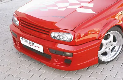 Rieger 42014 For VW Golf MK3 91-98 Front Grill Mask Spoiler W/o Emblem • $129