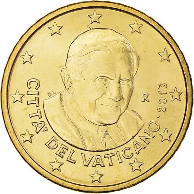 [#1160855] VATICAN CITY 50 Euro Cent 2013 Rome MS Brass KM:387 • $20.74