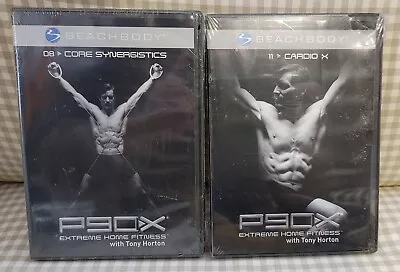 Beachbody P90X Core Synergistics/Cardio X Extreme Home Fitness Tony Horton DVD's • $19.99