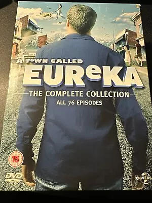 A Town Called Eureka (DVD 2013) Complete Seasons 1 - 5 23 Discs In Slipcase • £25.95