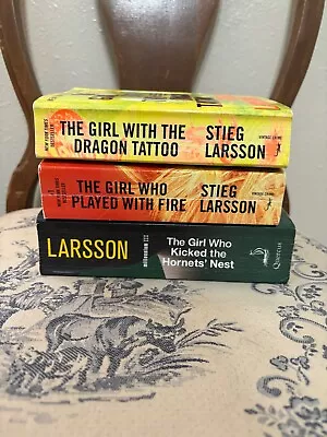 Millennium Trilogy - Stieg Larsson - 3 Books Set • $10