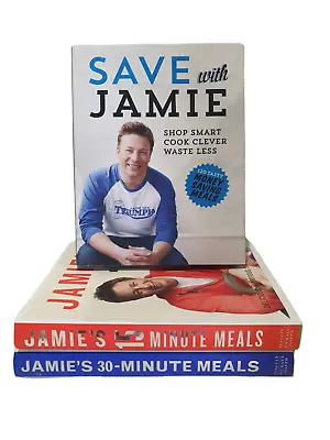 Jamie Oliver Cook Books 15 30 Minute Meals Save With Jamie HC You Pick • $12