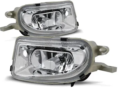 Fog Lights For MERCEDES W210 SLK R170 CLK W208 Saloon Estate Chrome • $104.41