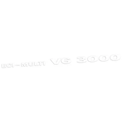 Mitsubishi Pajero Decal : Eci-multi V6 3000 (white) • $12.50