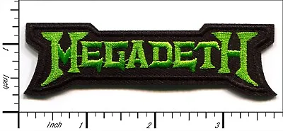 40 Pcs Embroidered Iron On Patches Megadeth 80's Metal Band  AP056sBG • $20.98