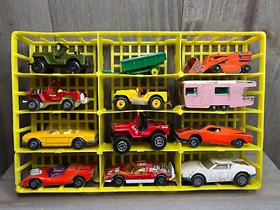 Matchbox Lesney JUNKYARD Lot Loose Vintage Original England Superfast Jeep • $12.90