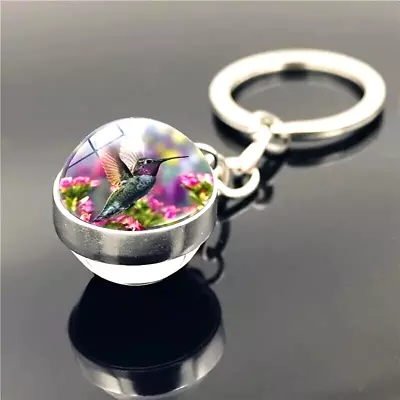 Fashion Beautiful Hummingbird Keychain Pendant Key Ring Car Keychain Gift New • $12.98