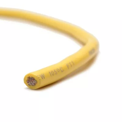 Pacer Boat Primary Marine Wire E157097 | 8 AWG Yellow Tinned (10 FT) • $11.25