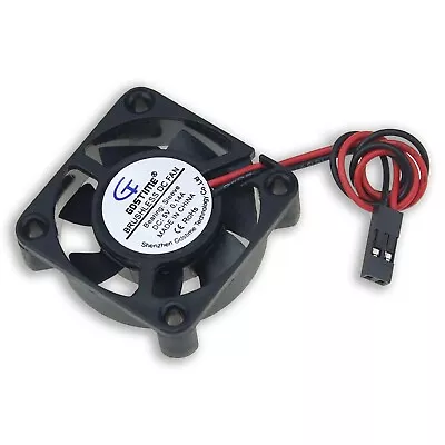 Small PC Cooling  Fan 40mm 5V 2 Pin DUPONT Connector With Screws • £2.85