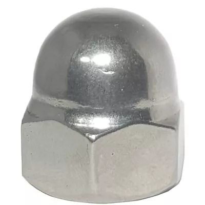 5/16-24 Acorn Cap Nuts Stainless Steel 18-8 Standard Height Quantity 100 • $76.94