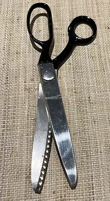 Vintage 1940's Wiss Pinking Shears Patent No 2286874 Zig Zag Fabric Classic • £27.96