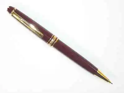 Montblanc Meisterstuck Pencil Bordeaux 0.5mm Pencil In Box 165R Very Very Rare * • $479