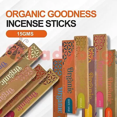 Incense Sticks Organic Goodness Meditation Aroma Fragrance • $4.50