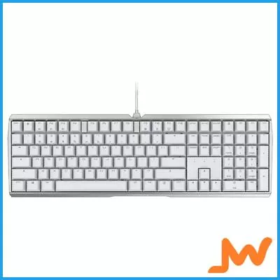 Cherry MX 3.0S NBL Gaming Keyboard White Version - MX Blue Switch • $115