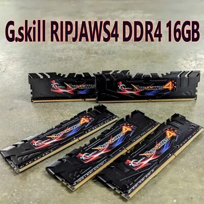 G.Skill RipJaws 16GB (2x8GB) F4-2400C15S-8GRK DDR4 Memory • $29.99