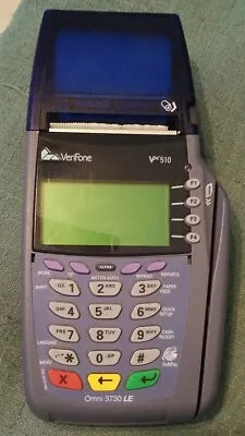 VeriFone VX510 Model: OMNI 5100 Credit Card Terminal Reader Business Device   • $14.99